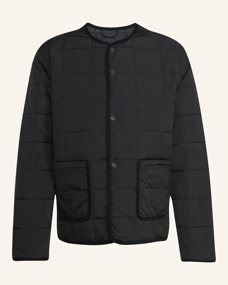 adidas Steppjacke schwarz Schwarz