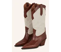 Paris Texas Cowboy Boots ROSARIO - HELLBRAUN/ BRAUN Braun
