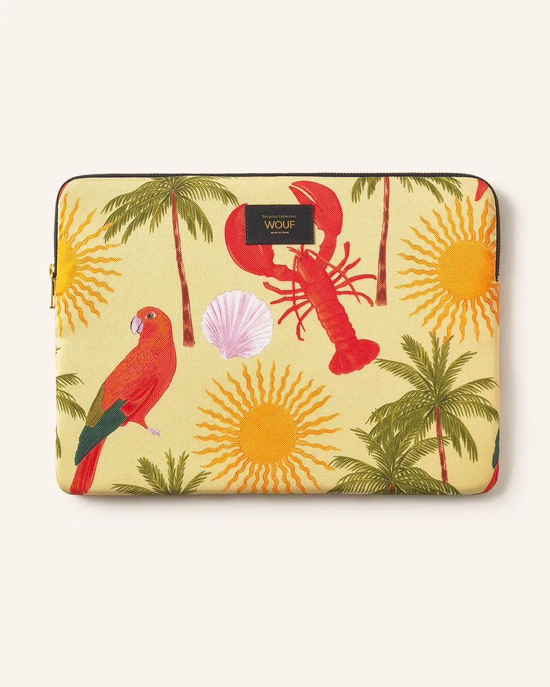 WOUF Laptop-Hülle RIO Hellgelb