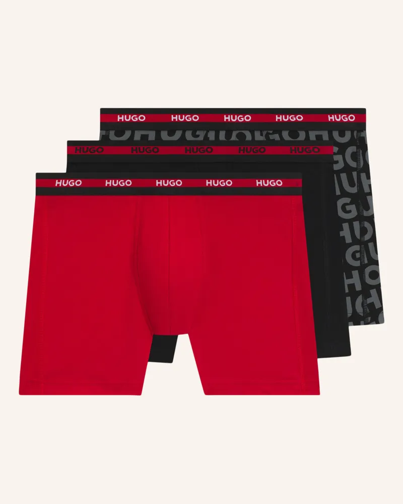 HUGO BOSS Boxershort BOXER BR PLANET DES Weiss
