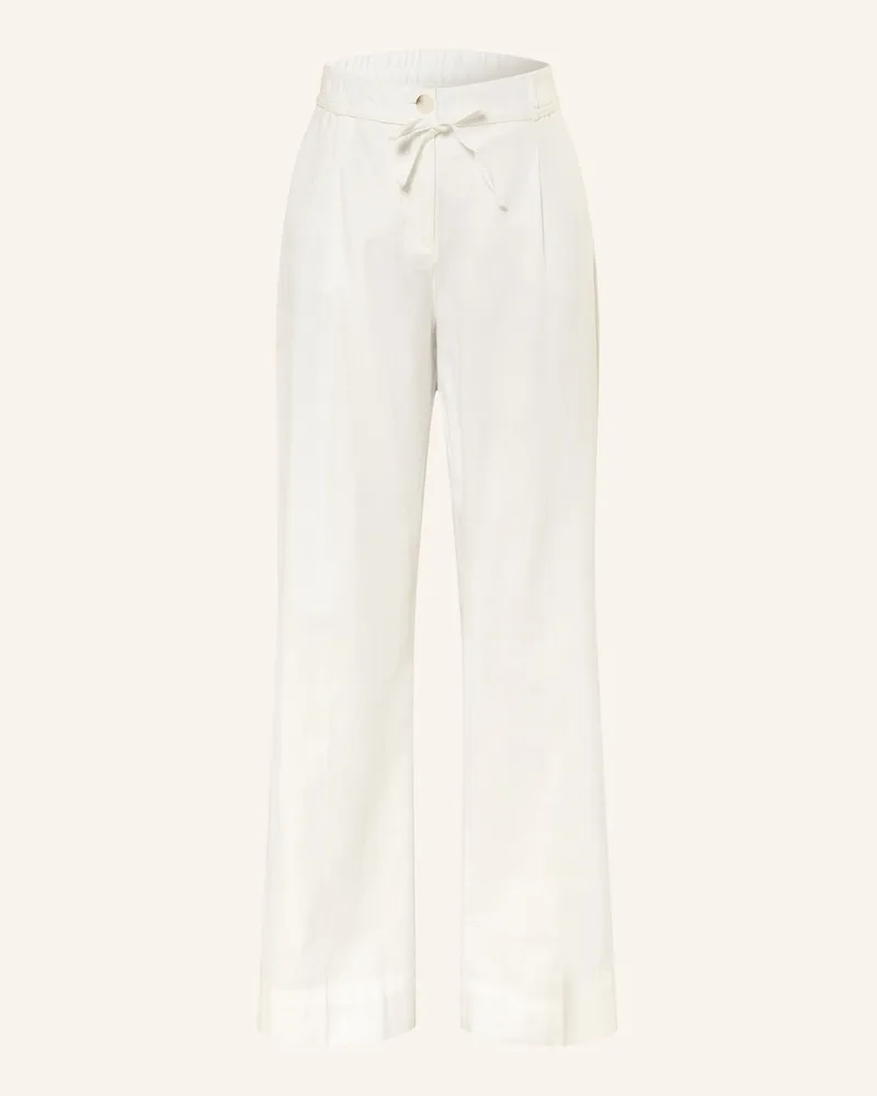 OPUS Marlenehose Meeri Coastal weiss Weiss