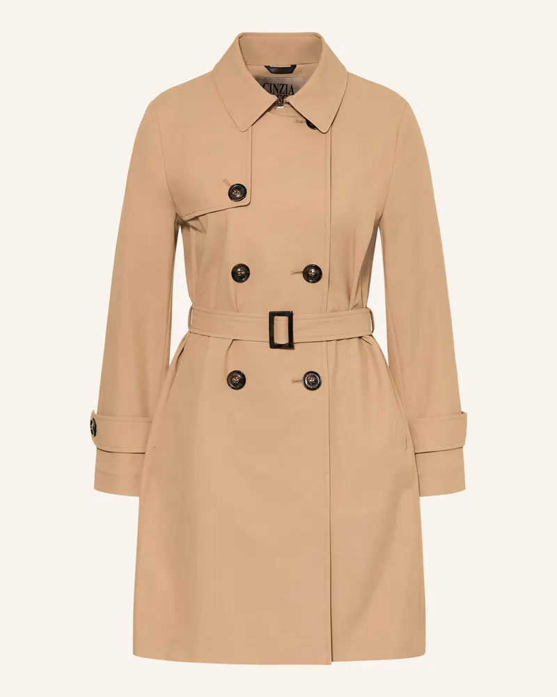 Cinzia Rocca Trenchcoat braun Camel