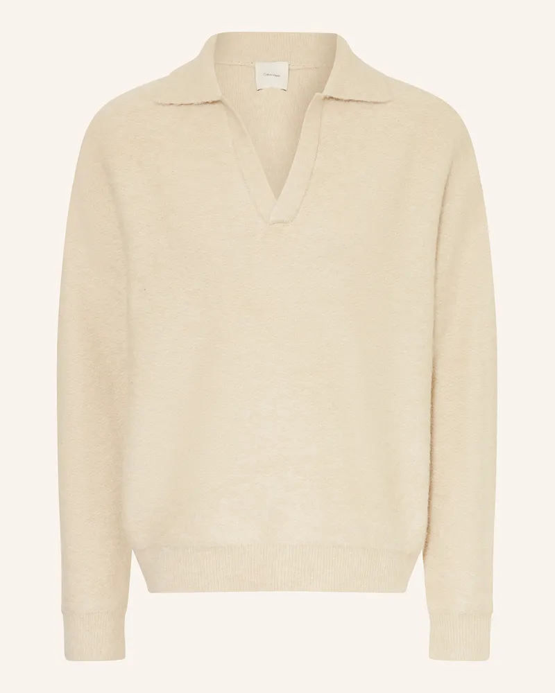 Calvin Klein Pullover JOHNNY Creme