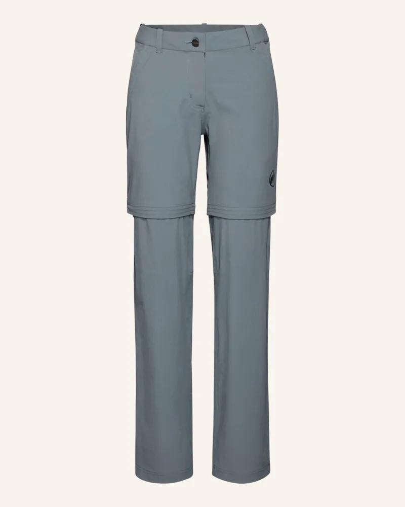Mammut Wanderhose Hiking Zip Off V grau Grau