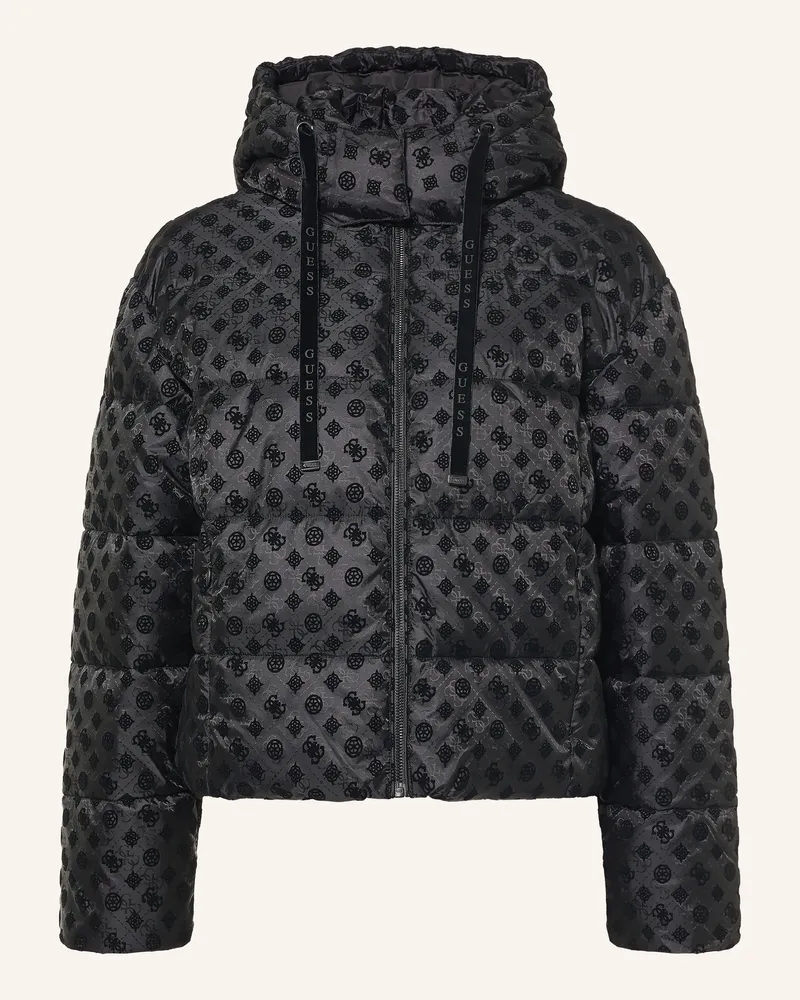Guess Steppjacke New Daisy schwarz Schwarz
