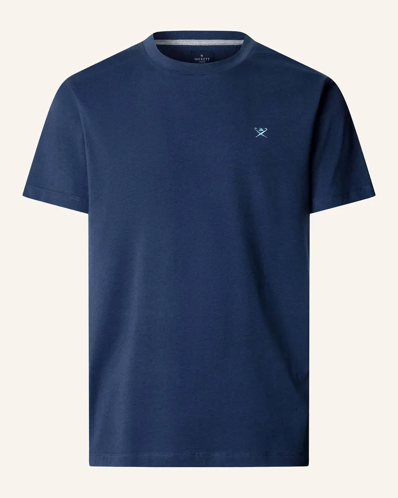 Hackett T-Shirt Ss Logo Tee blau Dunkelblau