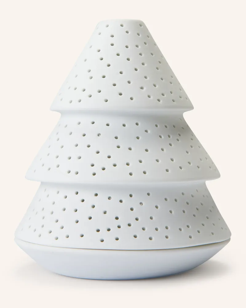 räder Teelichthalter Klein weiss Creme