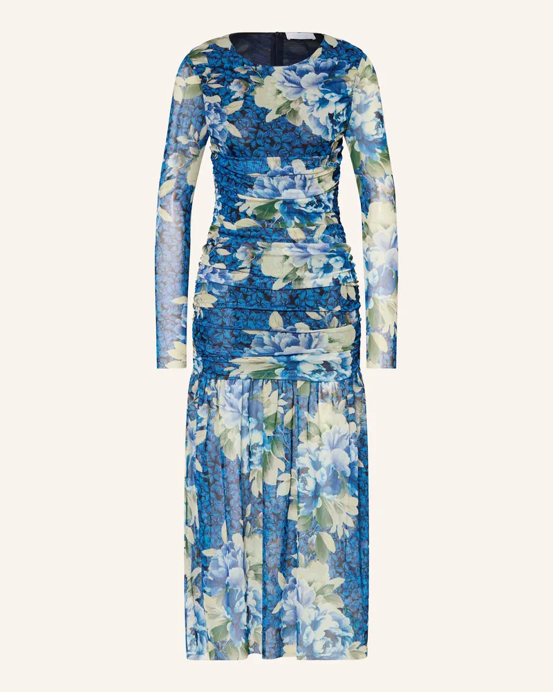 Rich&Royal Mesh-Kleid Blau