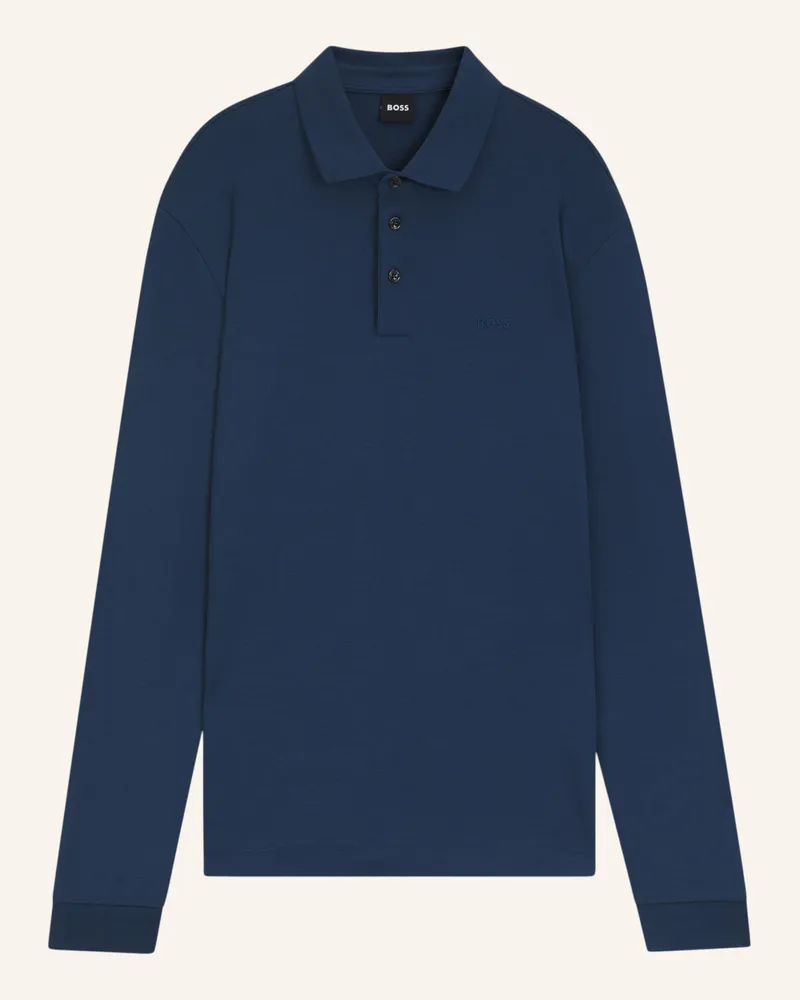 HUGO BOSS Jersey-Poloshirt PADO Blau