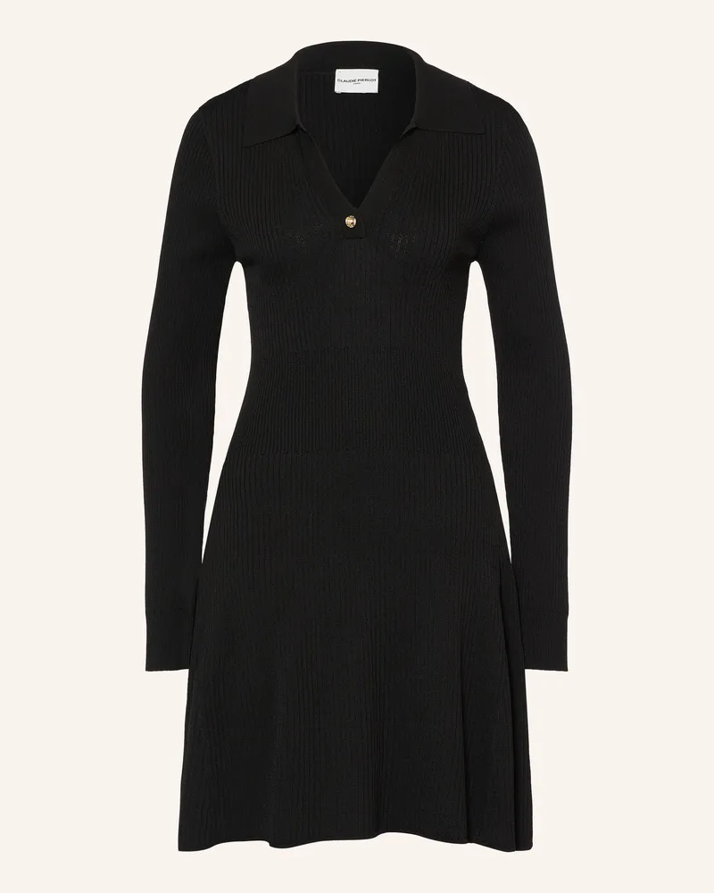 Claudie Pierlot Strickkleid schwarz Schwarz