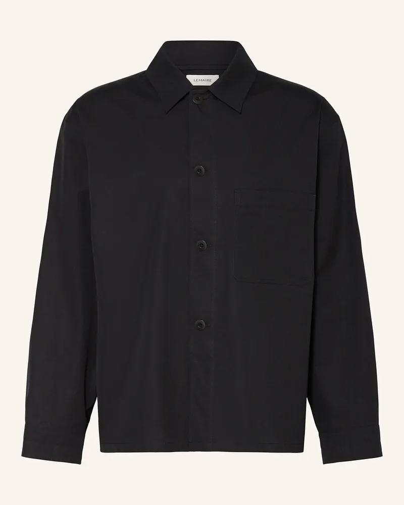 Christophe Lemaire Hemd Comfort Fit Schwarz