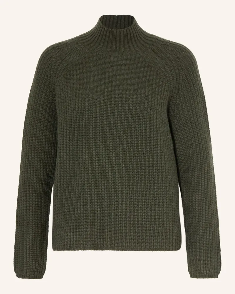 lilienfels Pullover Mit Cashmere gruen Dunkelgrün