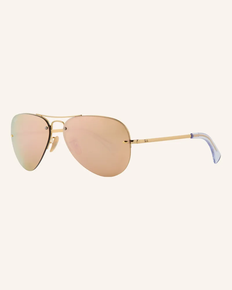 Ray Ban Sonnenbrille rb3449 Aviator gold Gold