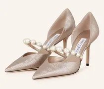 Mary-Jane-Pumps AURELIE 85 mit Schmuckperlen
