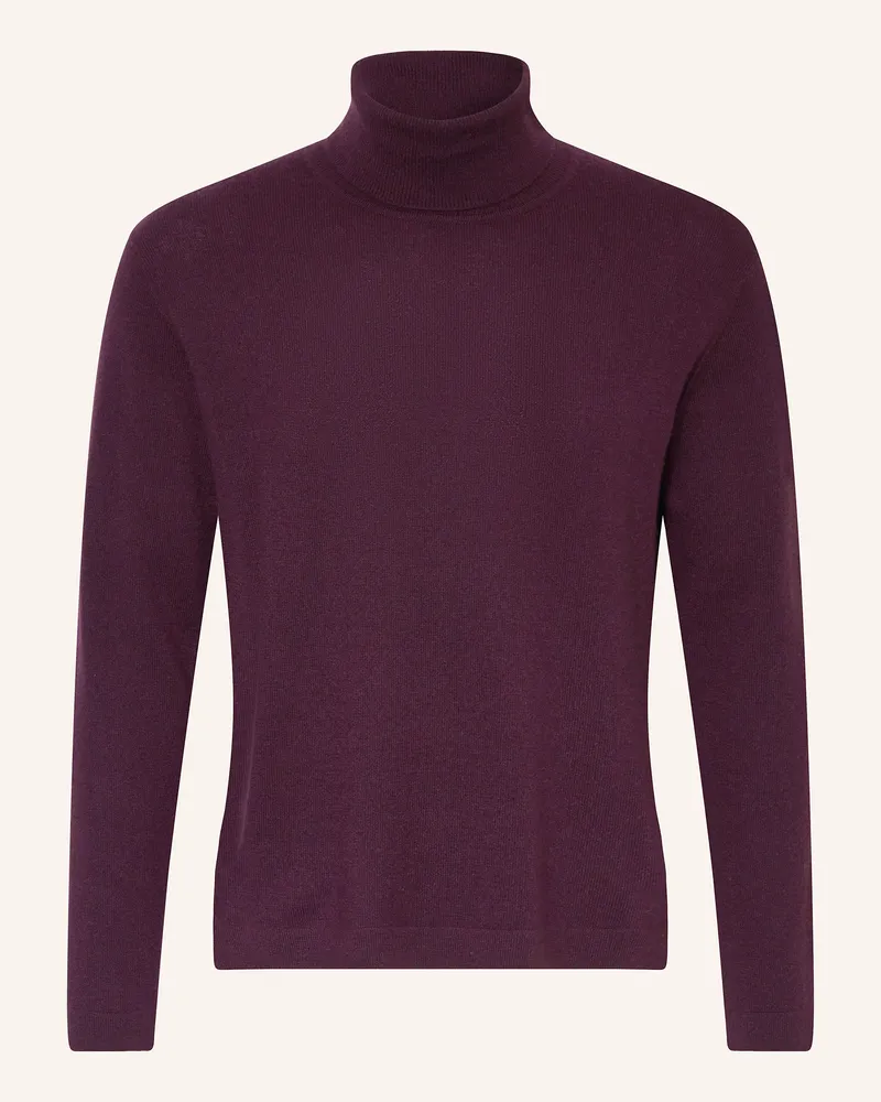 Lisa Yang Rollkragenpullover Aksel Aus Cashmere rot Dunkelrot