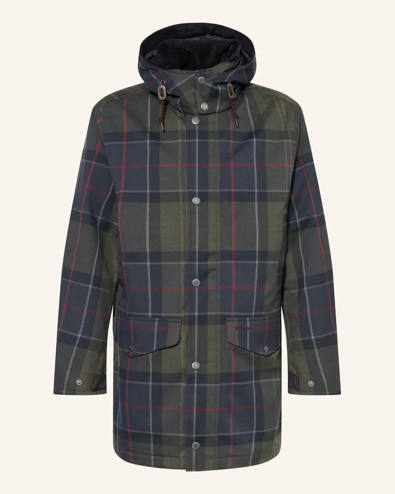 Barbour Parka Lonnen Mit Abnehmbarer Kapuze blau Dunkelblau