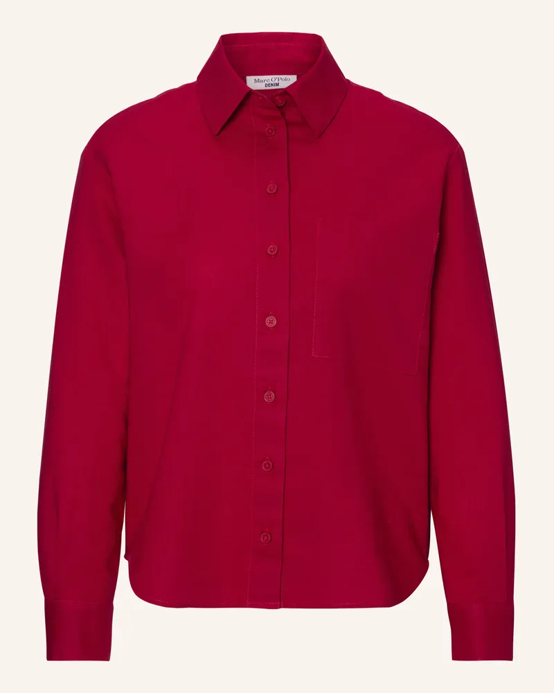 Marc O'Polo Bluse rot Rot