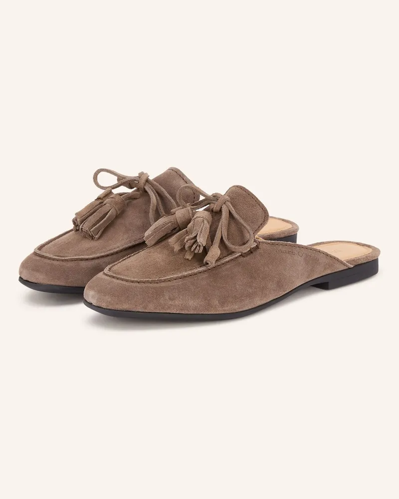 Marc O'Polo Mules braun Taupe