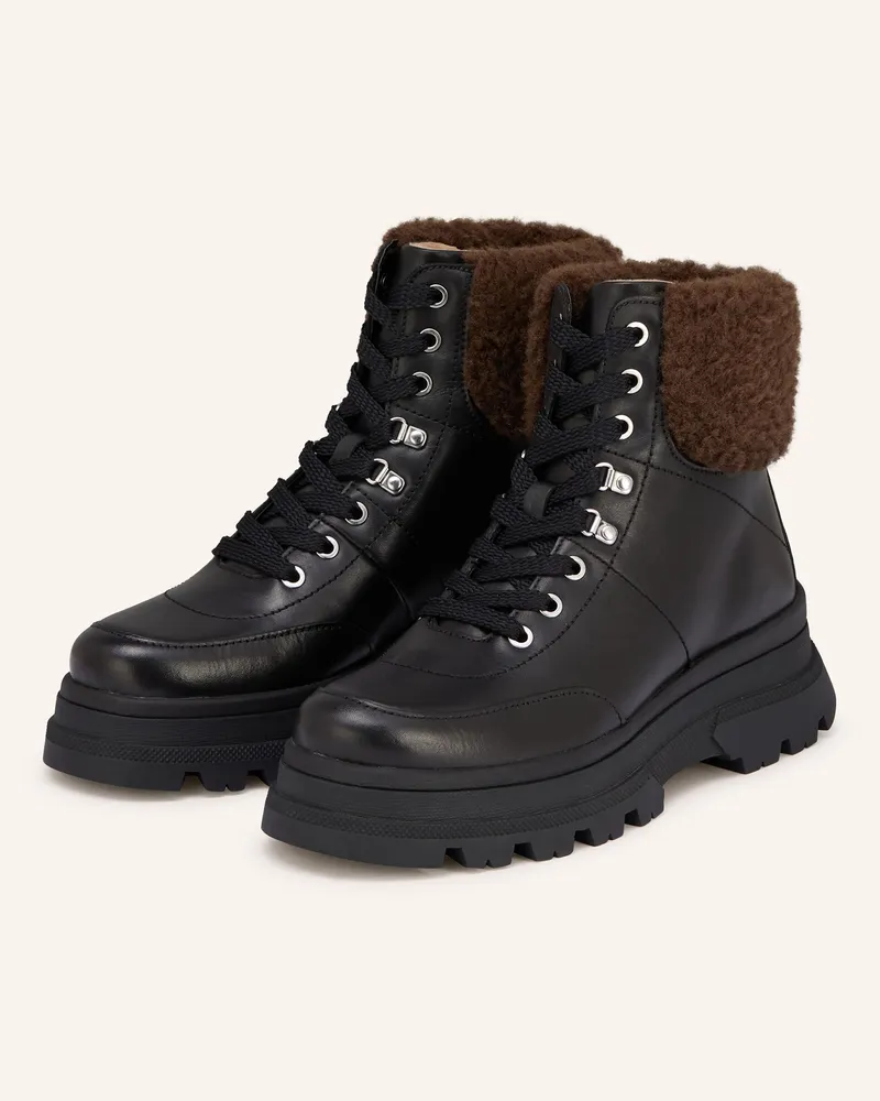HUGO BOSS Boots FOSTER Schwarz