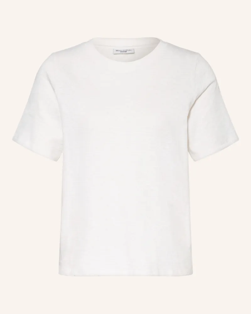 Marc O'Polo T-Shirt weiss Ecru