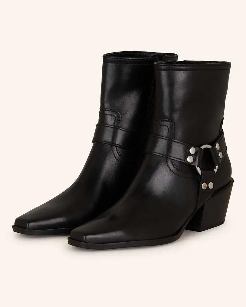 Kennel & Schmenger Biker-Boots ZIA mit Nieten - SCHWARZ Schwarz