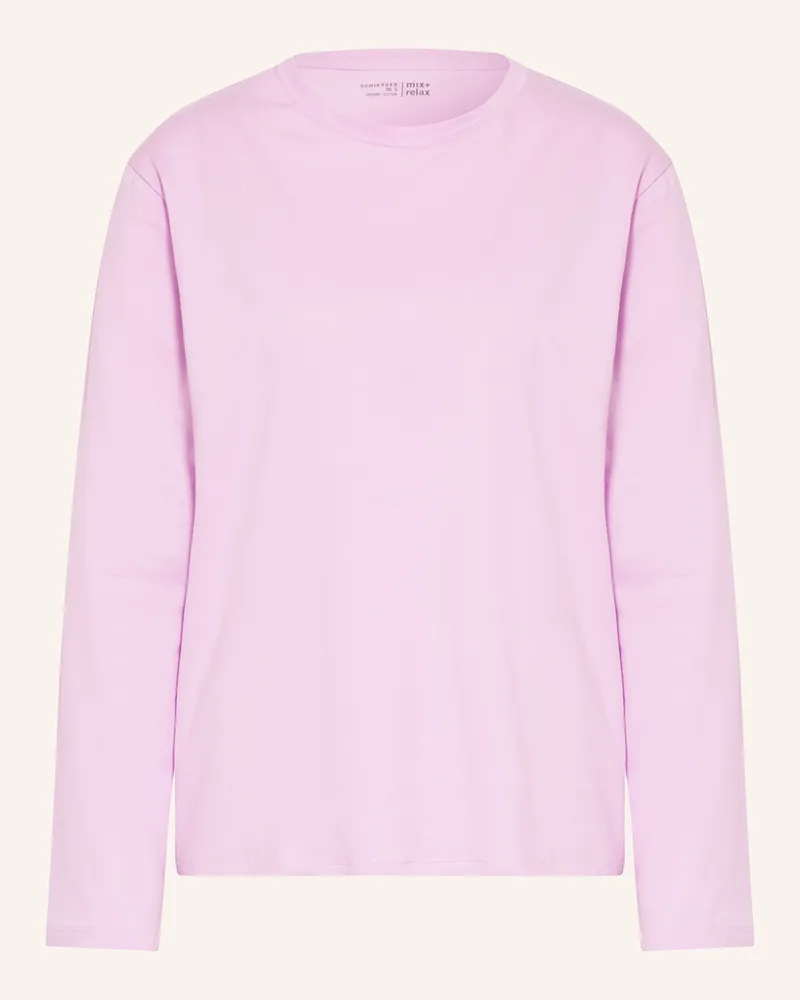 Schiesser Schlafshirt Mix+Relax rosa Rosa