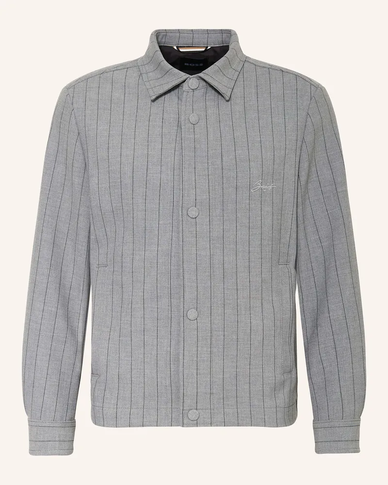 HUGO BOSS Jacke C-CARPER-COACH Grau