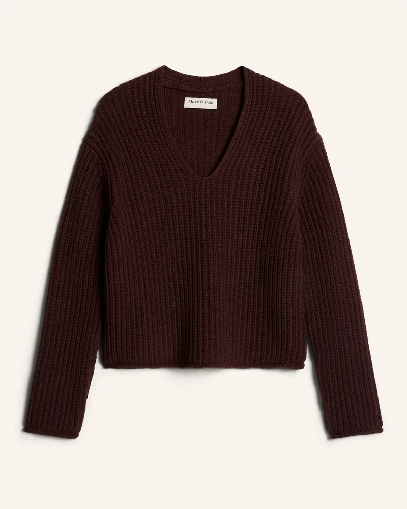 Marc O'Polo Pullover rot Rot