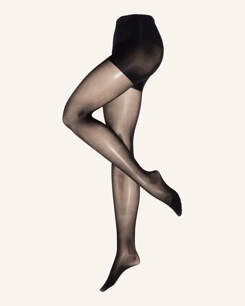 ITEM m6 Feinstrumpfhose TRANSLUCENT CONTROL TOP mit Shaping-Effekt Black