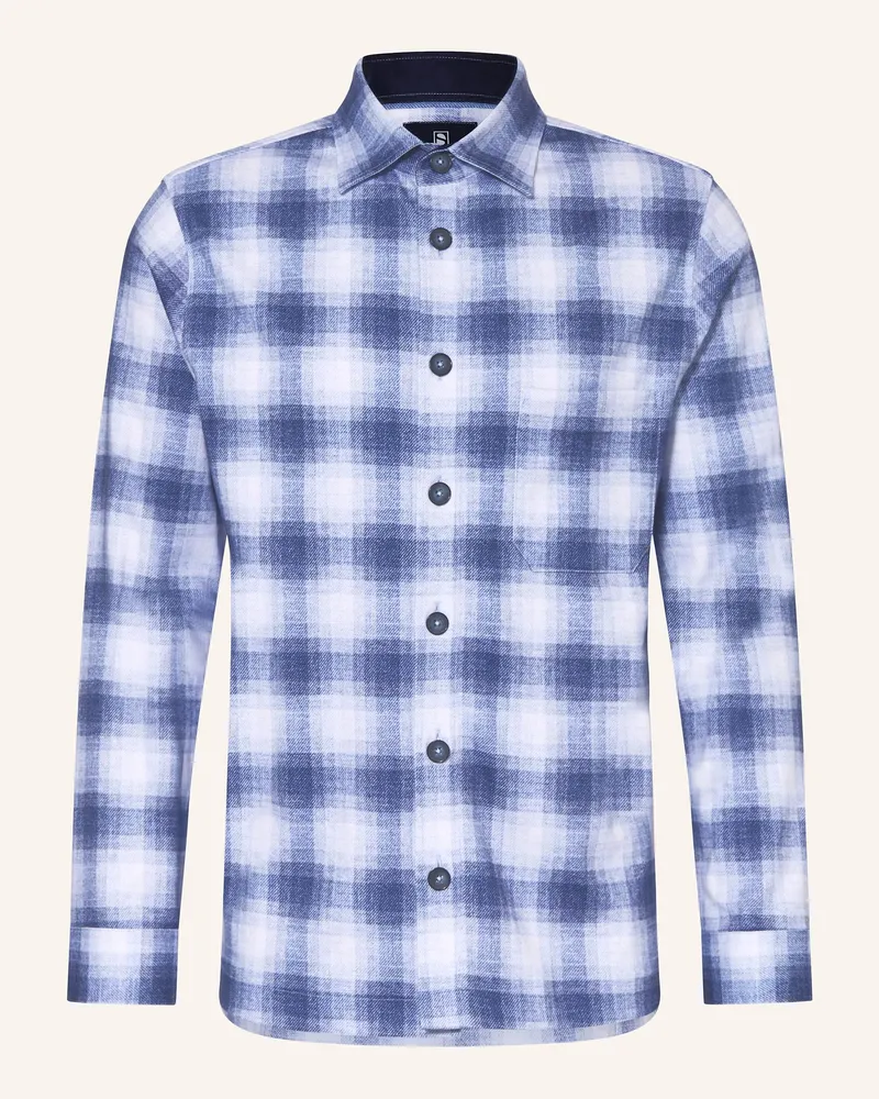 DESOTO Overshirt Blau