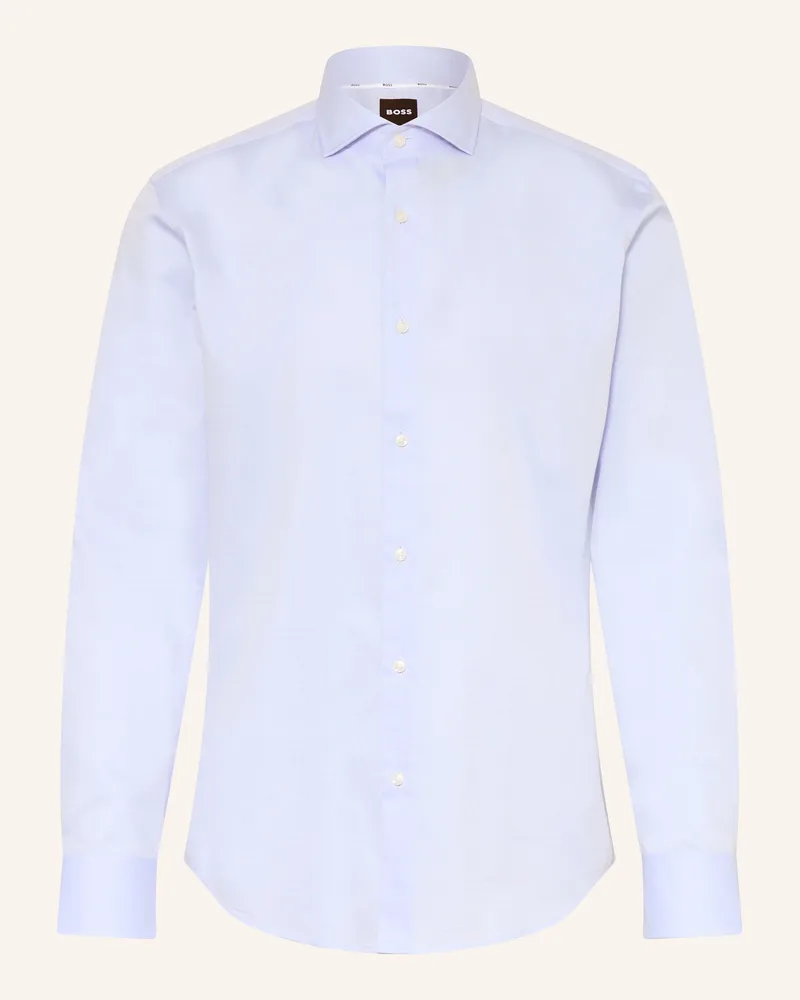 HUGO BOSS Businesshemd Regular Fit Hellblau