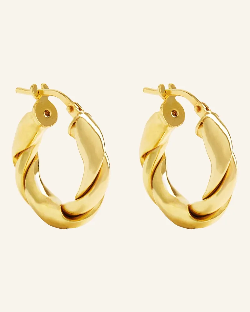 POMPIDOU Creolen Marcia By Glambou gold Gold
