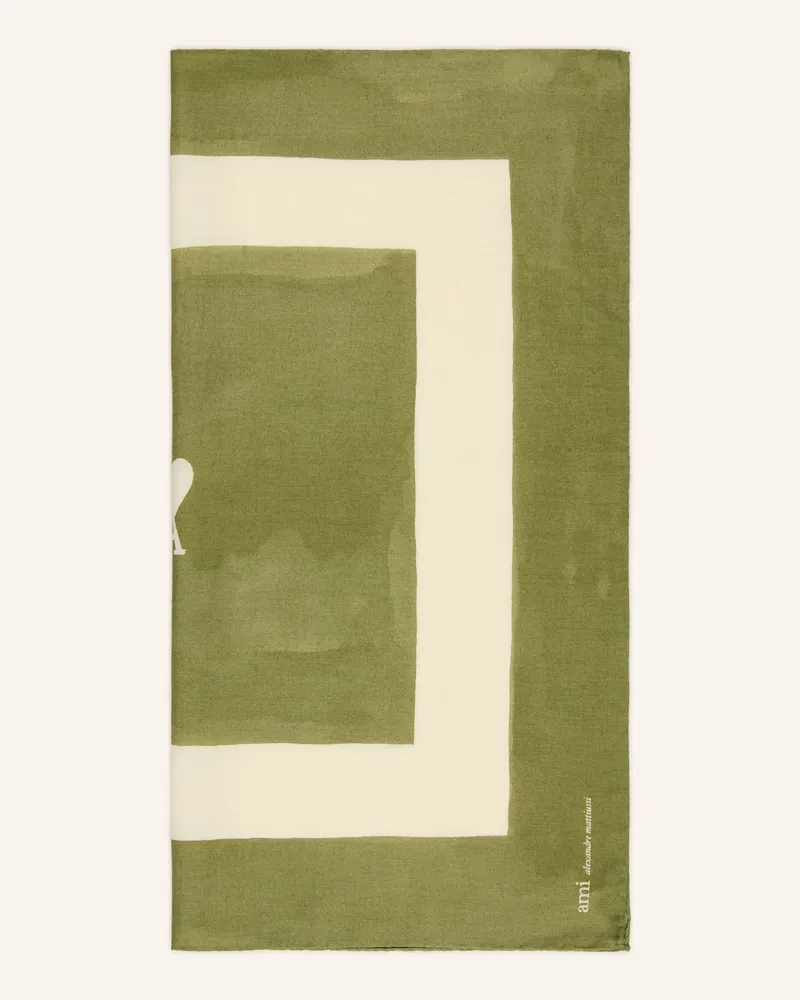 AMI Paris Tuch beige Grün