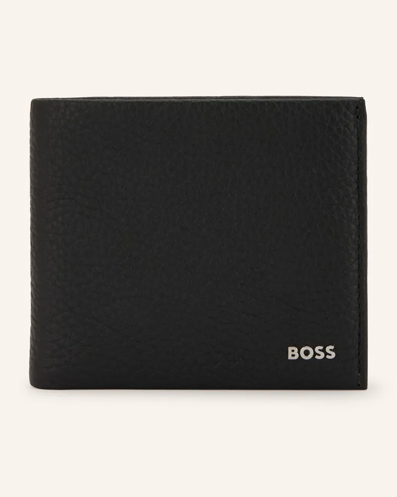 HUGO BOSS Geldbörse New Crosstown schwarz Schwarz