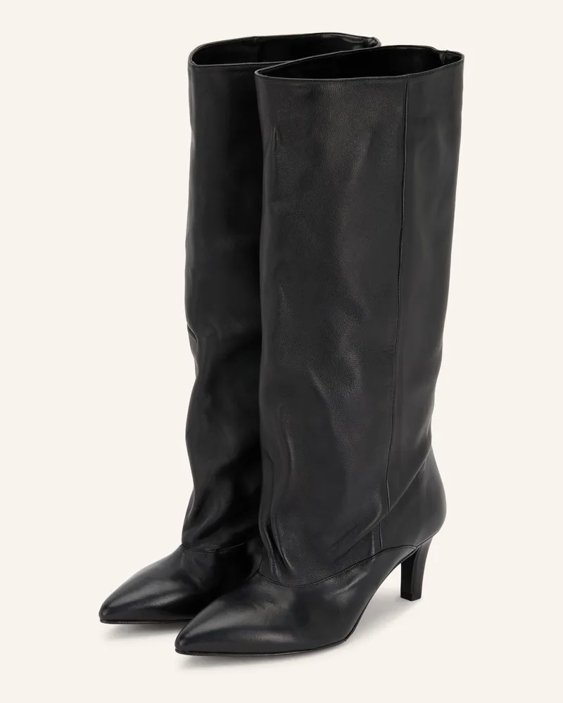 Mrs & HUGS Stiefel schwarz Schwarz