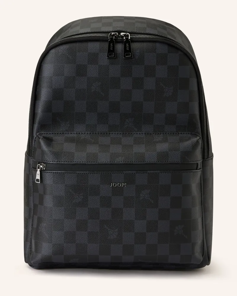 JOOP! Rucksack Miko Mit Laptop-Fach schwarz Schwarz