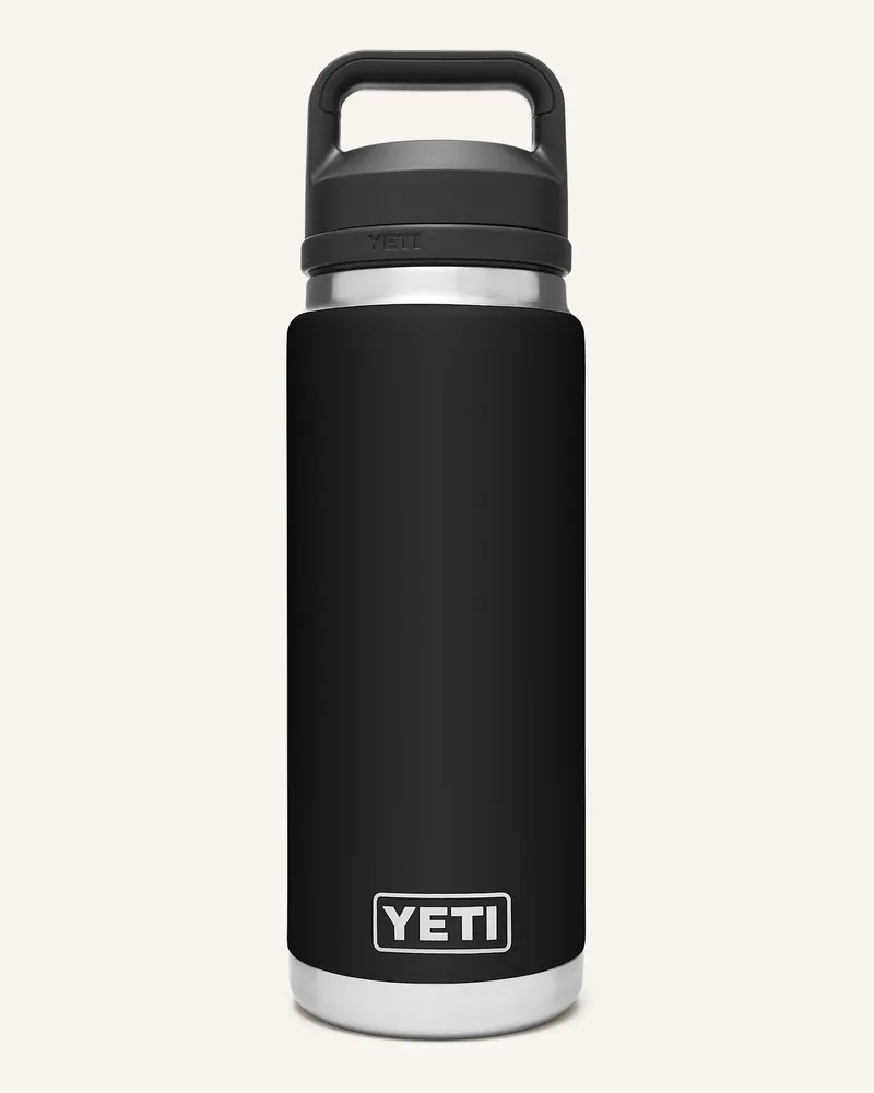 Yeti Isolierflasche RAMBLER Schwarz