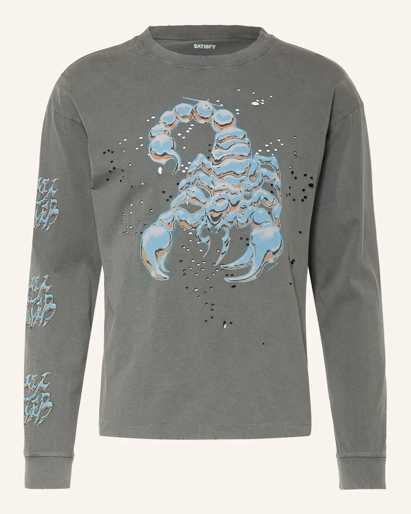 Satisfy Longsleeve Mothtech grau Grau