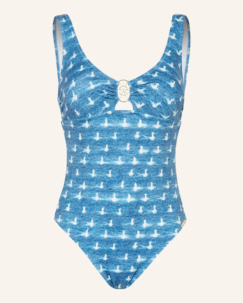 watercult Badeanzug URBAN INDIGO Blau