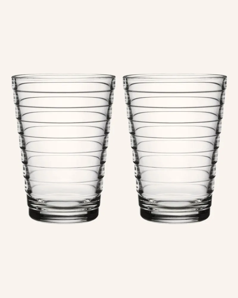 iittala 2er-Set Trinkgläser Aino Aalto transparent Transparent