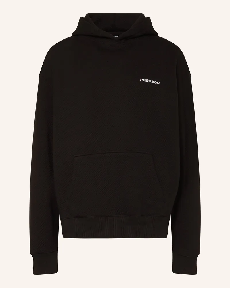 PEGADOR Oversized-Hoodie TATE Schwarz