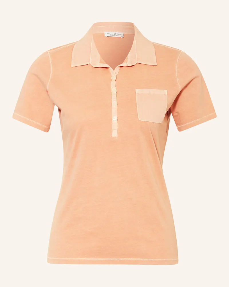 Marc O'Polo Jersey-Poloshirt Hellorange