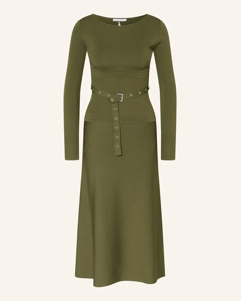 Patrizia Pepe Strickkleid Oliv
