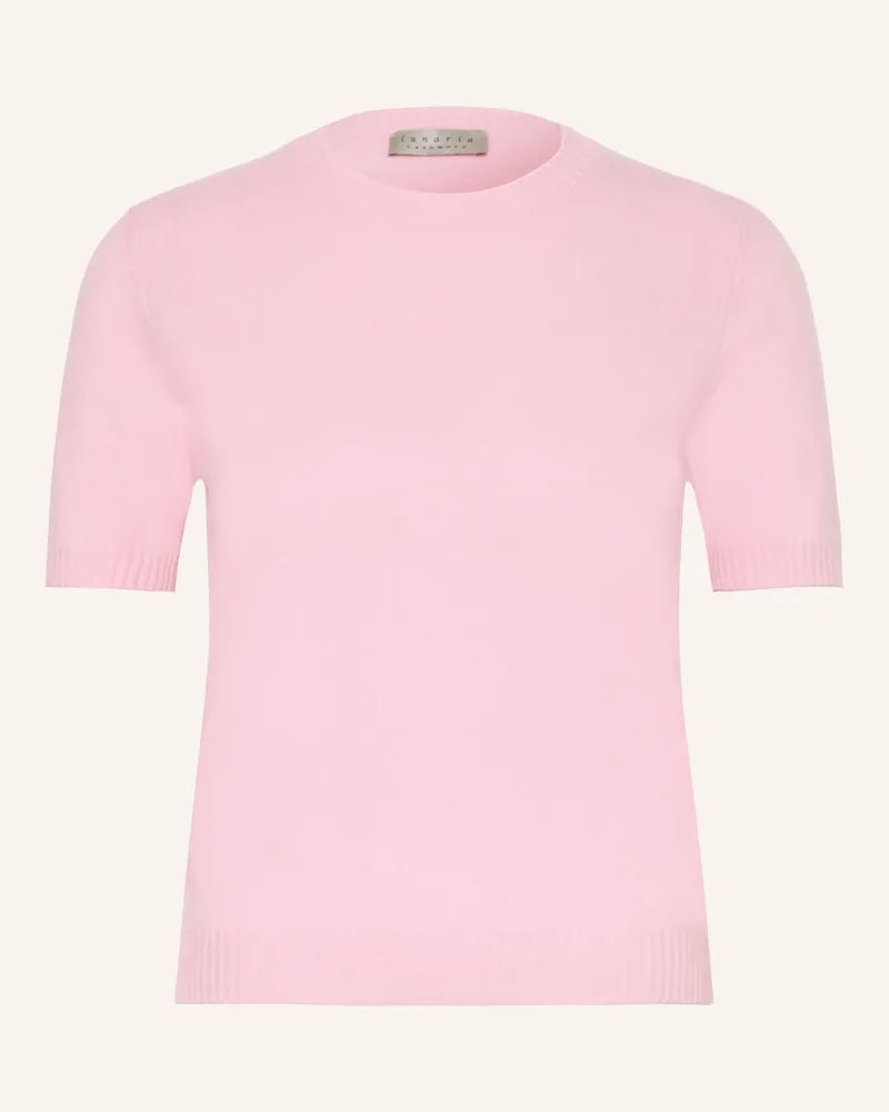 Lunaria Cashmere Strickshirt Aus Cashmere rosa Rosa