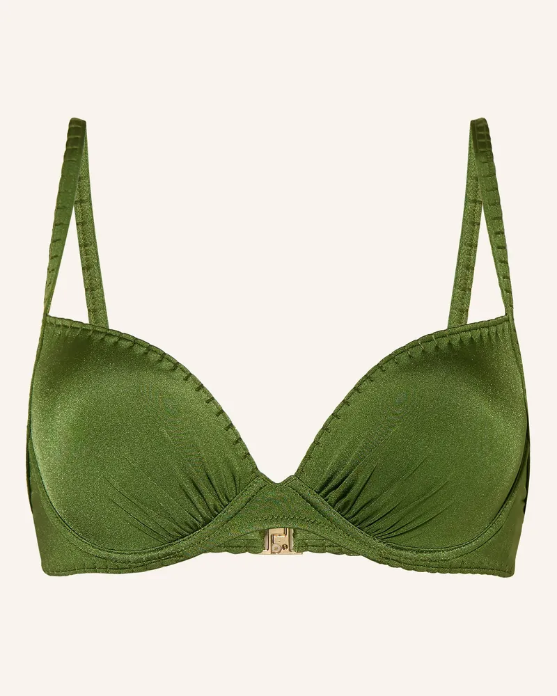 watercult Bügel-Bikini-Top Crafted Essentials gruen Oliv