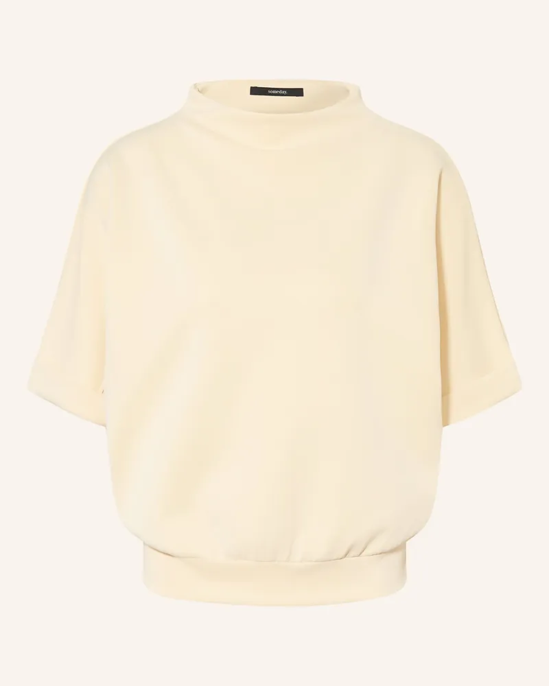 someday. Sweatshirt Utaliana Detail gelb Hellgelb