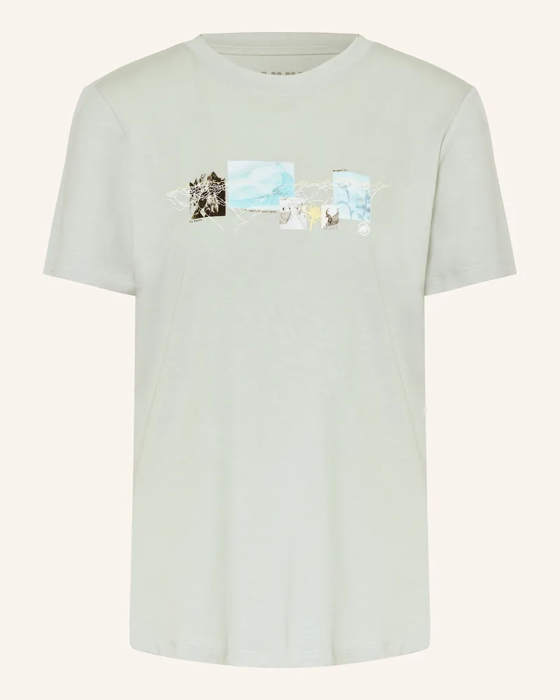 Mammut T-Shirt MOUNTAIN 3308m Hellgrün