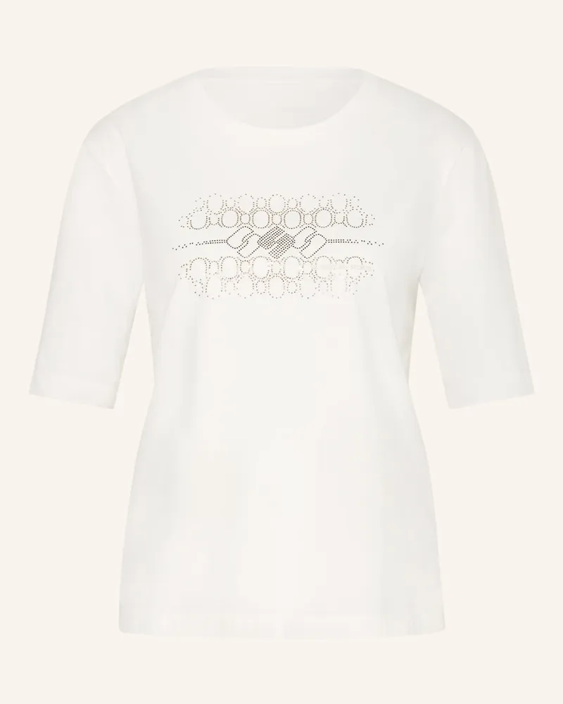 Marc Cain T-Shirt Mit Schmucksteinen weiss 110