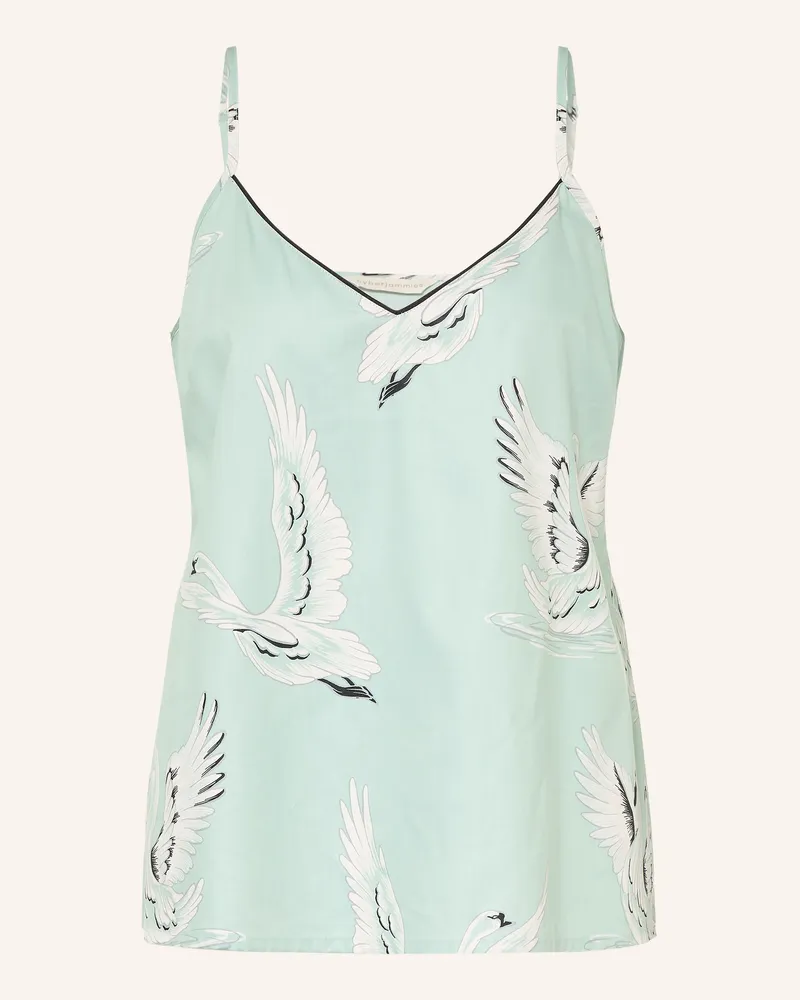 Cyberjammies Schlaftop blau Mint