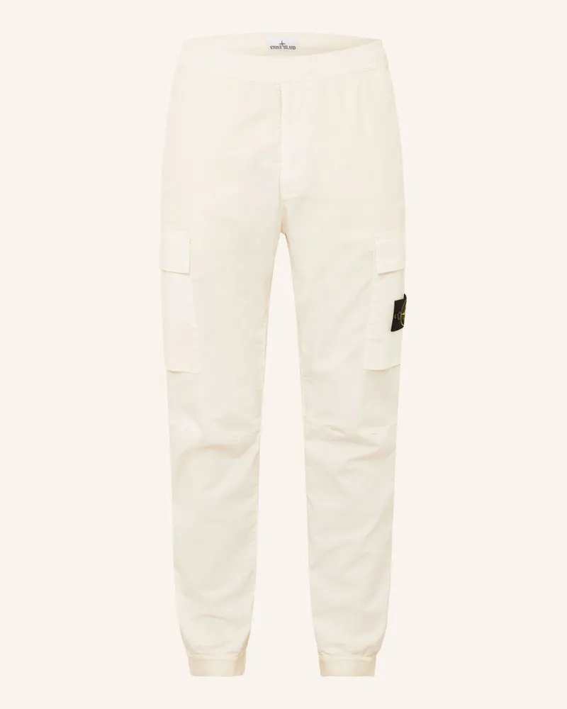 Stone Island Cargohose Extra Slim Fit Ecru
